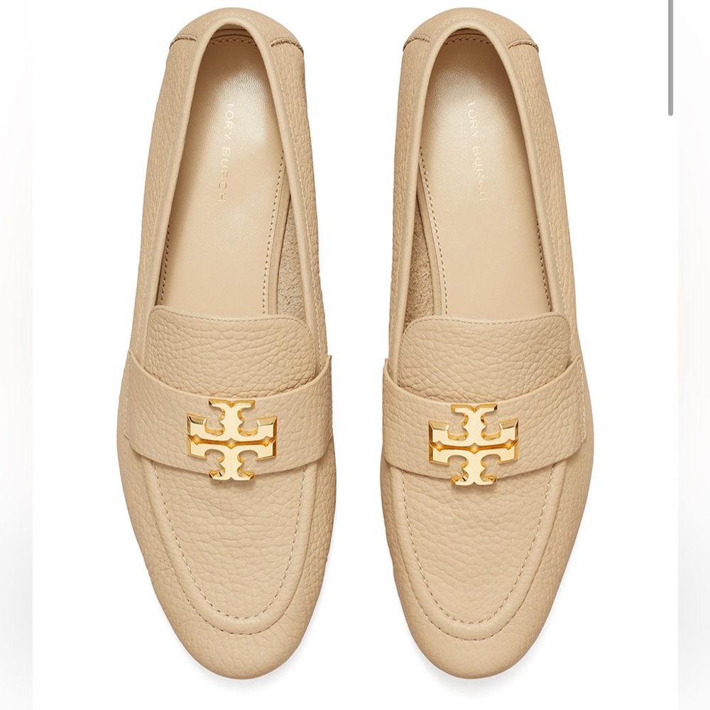 Tory Burch Women's Eleanor Slip On Logo Loafer Flats